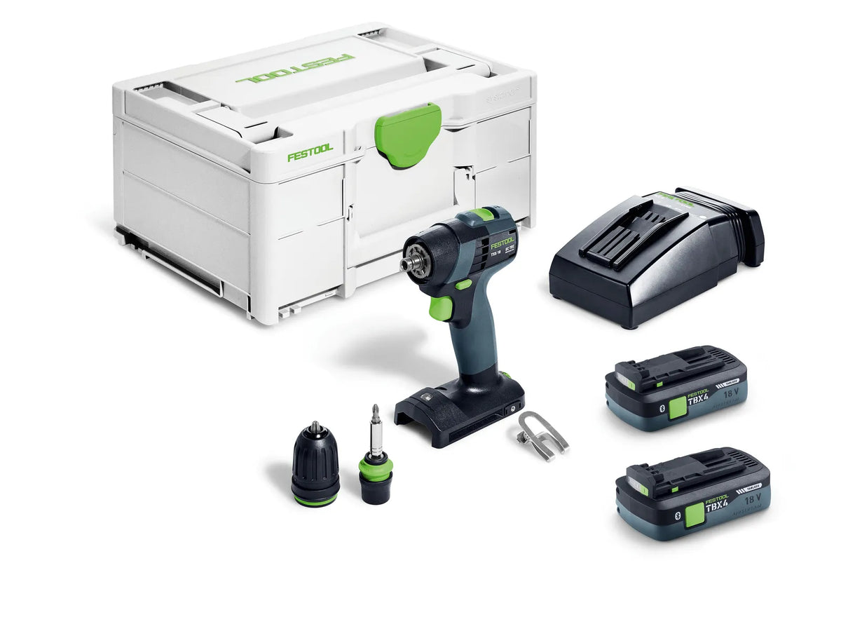 FESTOOL 579348 Cordless drill TXS 18 TBX 4.0 I-Plus GB