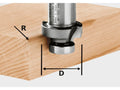 FESTOOL ACCESSORY 490093 HW R3-OFK Classic ogee cutter HW (bearing not incuded)
