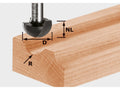 FESTOOL ACCESSORY 490985 HW S8 R8 Flute cutter HW shank 8 mm