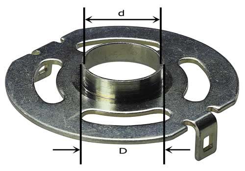 FESTOOL ACCESSORY 492183 KR-D 24.0/OF 1400 Copying ring