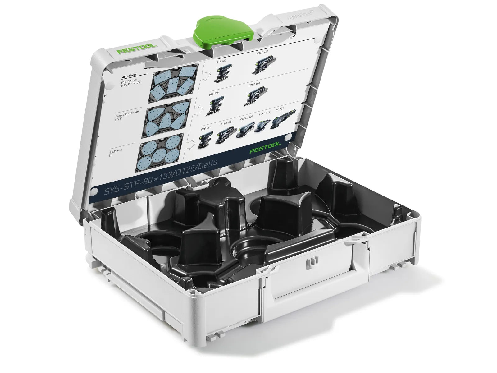 FESTOOL ACCESSORY 576781 Systainer SYS-STF-80x133/D125/Delta 100x150