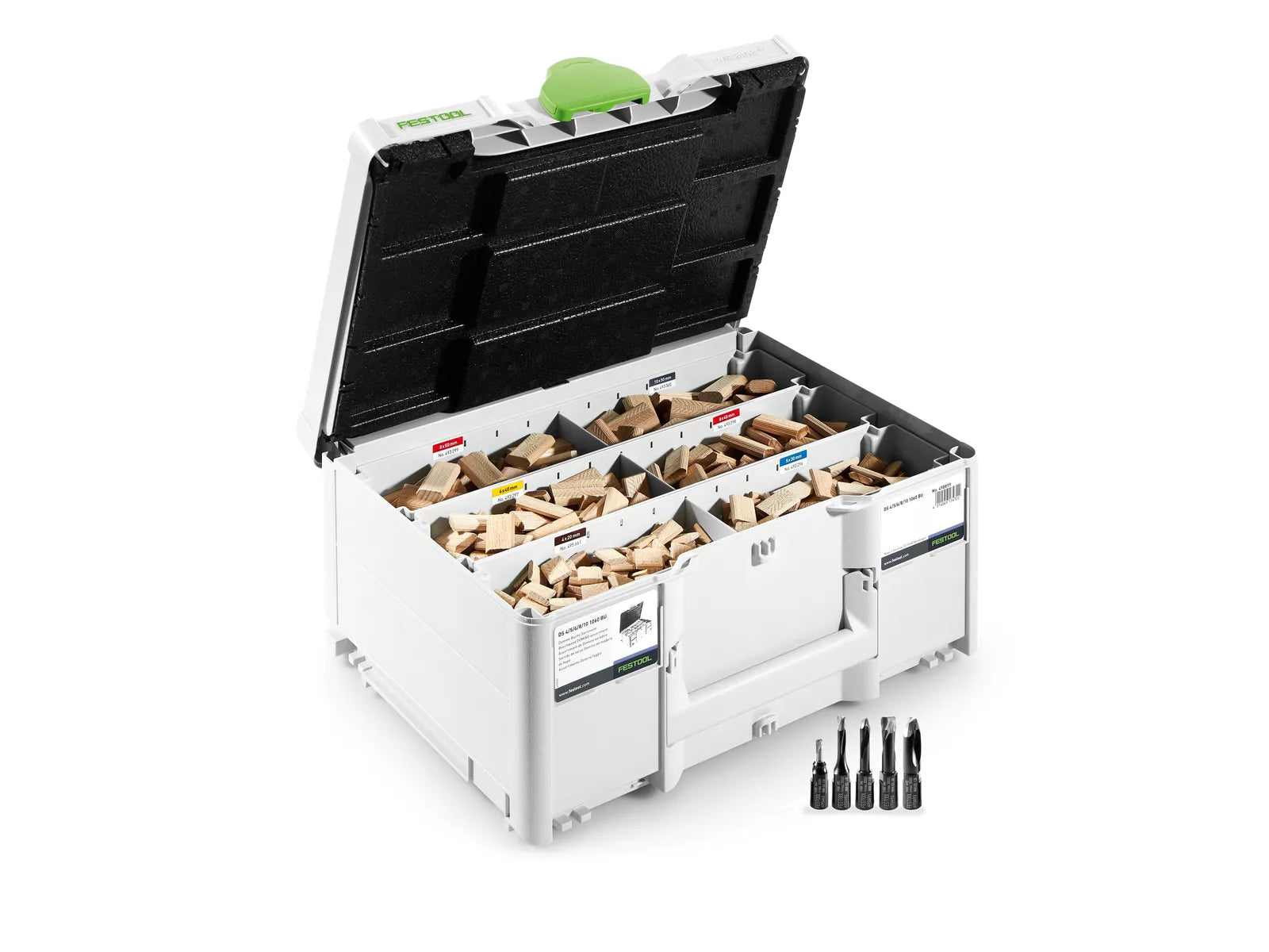 FESTOOL ACCESSORY 576794 Domino Beech BU Assortment DS 4/5/6/8/10 1060 BU