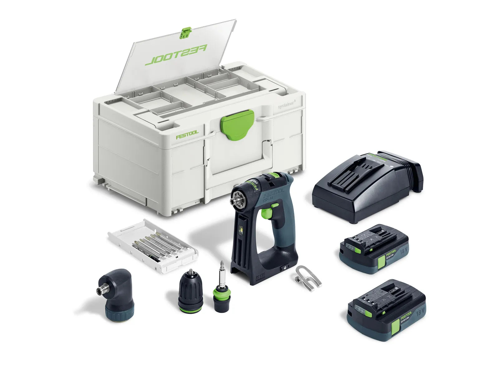 FESTOOL 576886 Cordless drill CXS 18 C3.0-Set GB