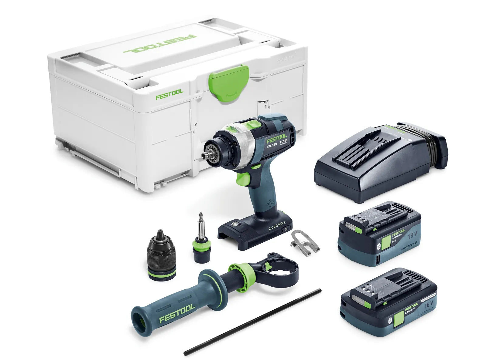 FESTOOL 577652 Cordless percussion drill TPC 18/4 5.0/4.0 I-Plus GB