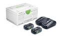 FESTOOL 578820 Energy set 18V 2xTBX4/TCL6DUO (Pre-order)
