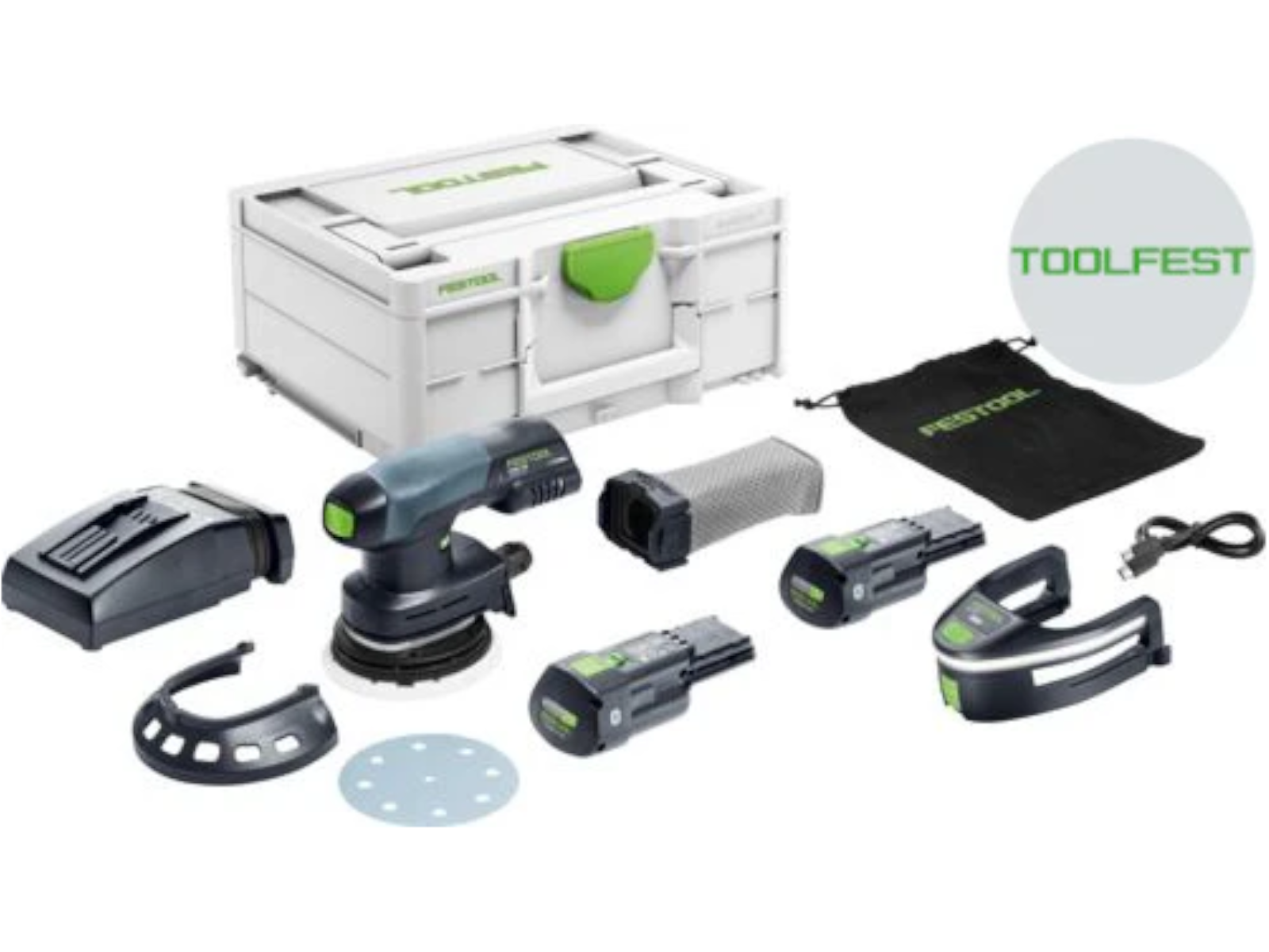FESTOOL 578855 Cordless eccentric sander ETSC 125 3.0 I-Plus (Pre-order)