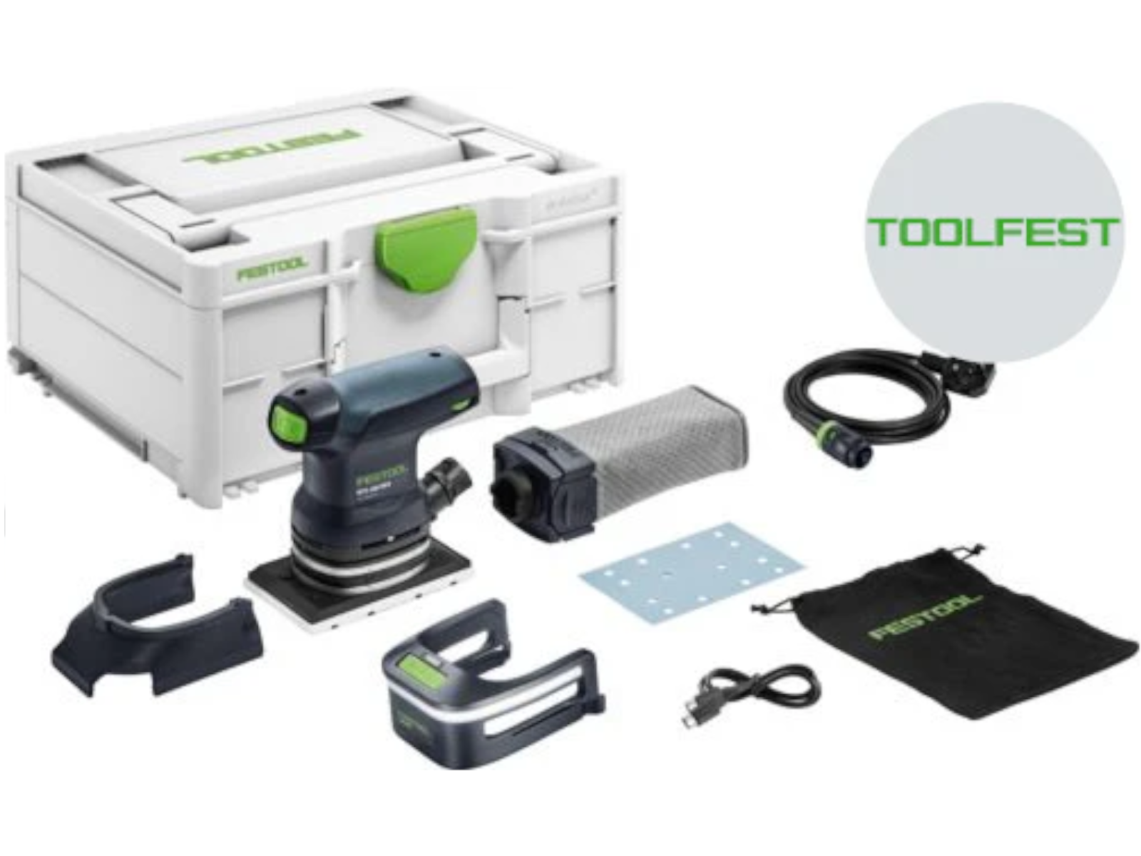 FESTOOL 578927 Orbital sander RUTSCHER RTS 400 REQ-Plus 240V (Pre-order)