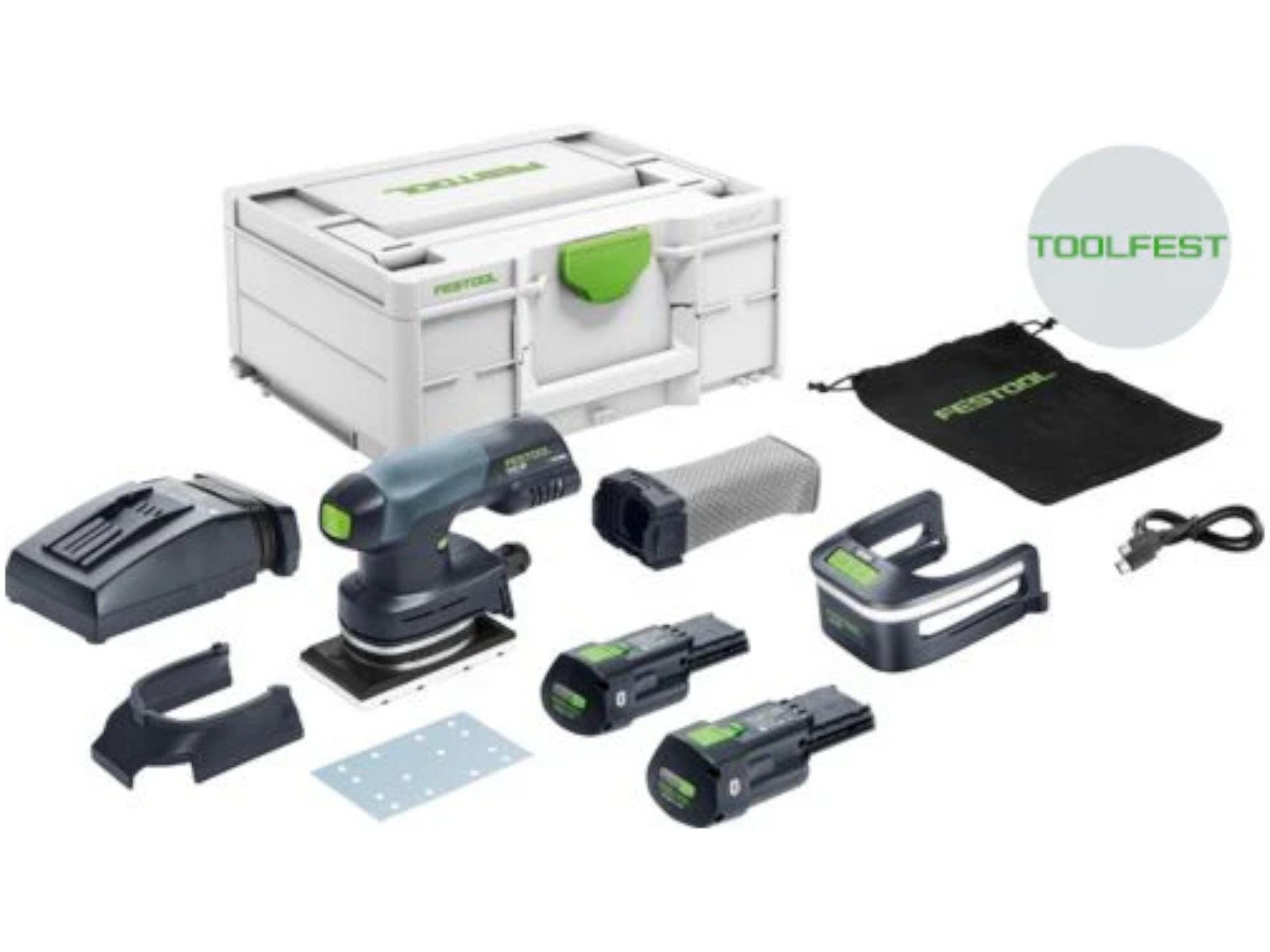 FESTOOL 578932 Cordless orbital sander RTSC 400 3.0 I-Plus (Pre-order)
